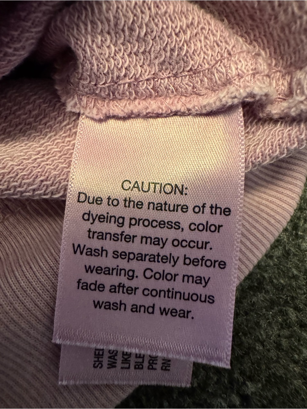 Cat & Jack Girls’ Soft Lavender Quarter-Zip Fleece Pullover - Size 8 - Picture 5 of 6